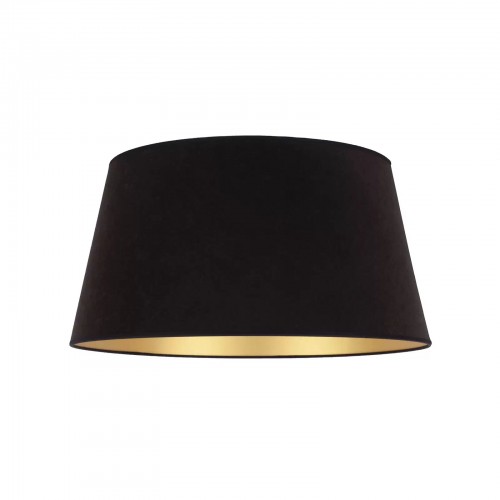 Gold Kaplama Siyah Konik Abajur & Lambader Başlığı – El Yapımı, Işığı Zarifçe Yansıtan Tasarım (Farklı Boyut Seçenekleri)