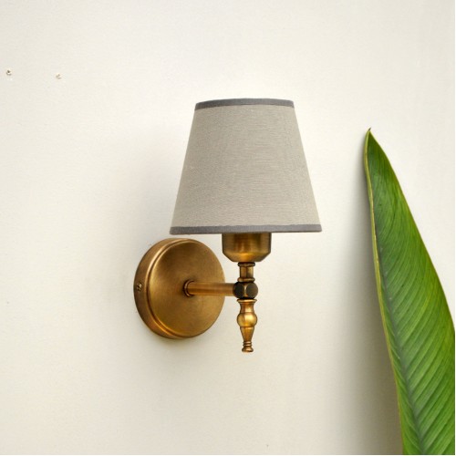 Dome Glow Vintage Gold Duvar Apliği Krem Rengi Başlıklı Farklı Renk Seçenekleri