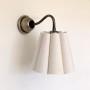 Elara swing arm sconce – vintage pirinç duvar aplik dekoratif aydınlatma